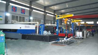 <b>鈑金車間-激光下料</b>